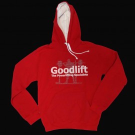Goodlift Hooded Jumper - red